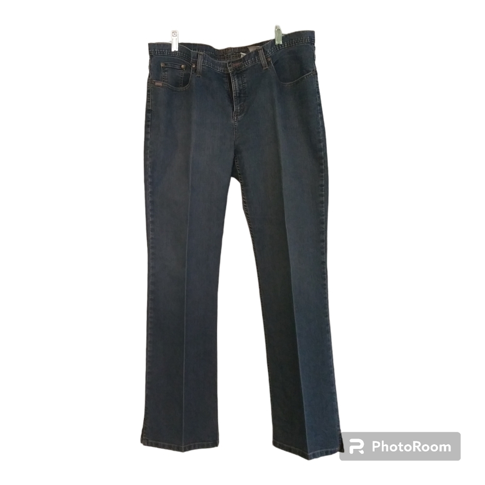 Cruel Girl/Rocky Mountain BootCut Relaxed Fit Reg Sz-17 Stoned Wash Blue Jeans